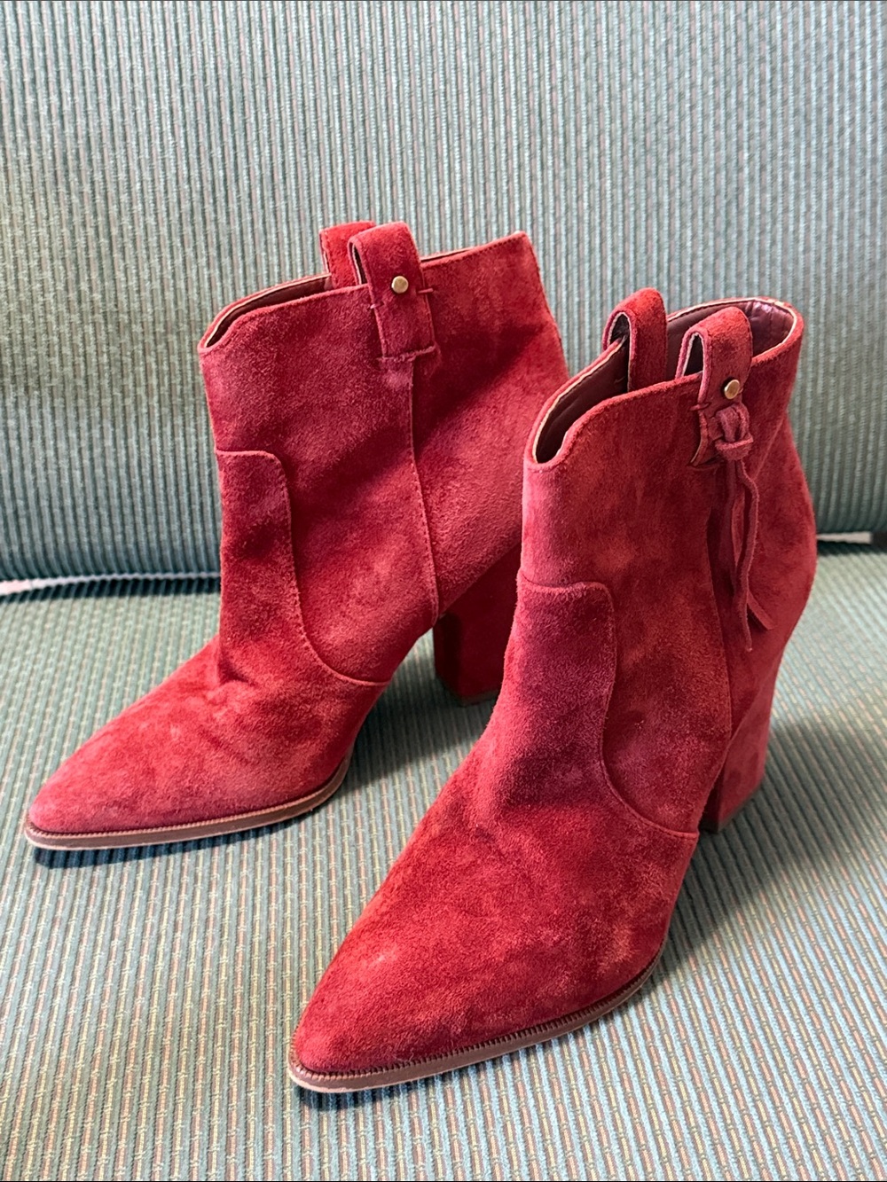 Sam Edelman suede ankle boots